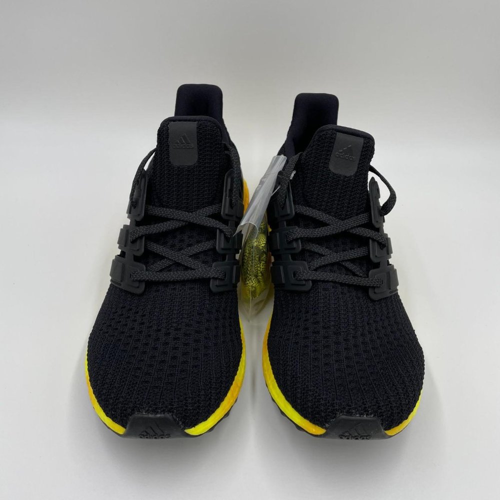 Adidas Ultraboost Black / Yellow Mens Shoes - Picture 3 of 8